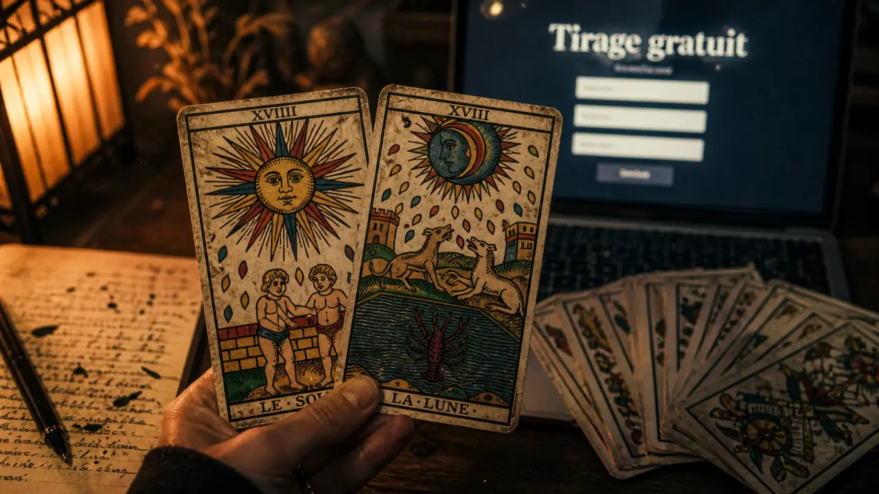 Avenir tarot gratuit : tirage de 10 cartes de tarot