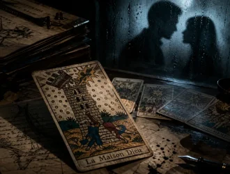 La maison dieu tarot amour : tour brisée, rupture et reconstruction