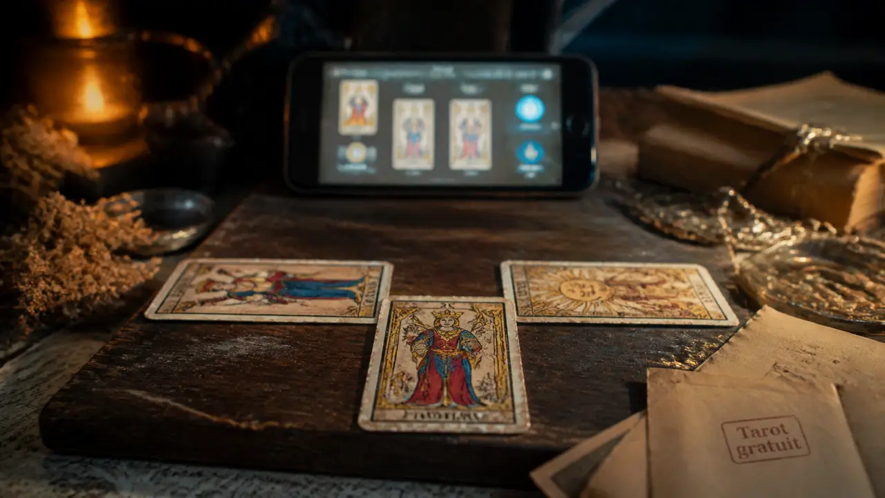 Tarot gratuit 100 pour amour, travail et argent : tirage