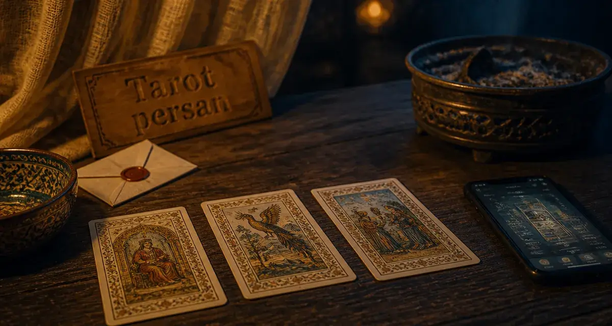 Tarot persan gratuit de Madame Indira : tirage sur table