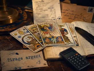 Tarot rentrée d'argent gratuit, 3 5 7 cartes pour finances
