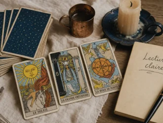 Tirage tarot rider waite gratuit : 1 ou 3 cartes, oui/non