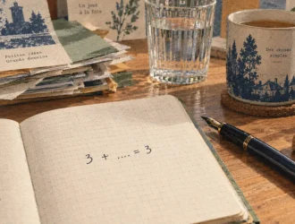 Chemin de vie 3 : carnet et calculs, créativité et discipline