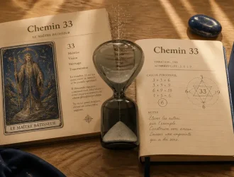 Chemin de vie 33 flamme jumelle : tarot et numérologie