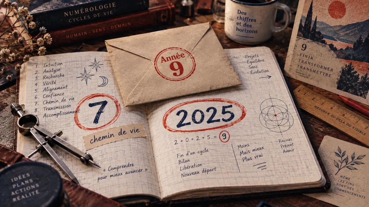 Chemin de vie 7 en 2025 : ralentir sans s’isoler