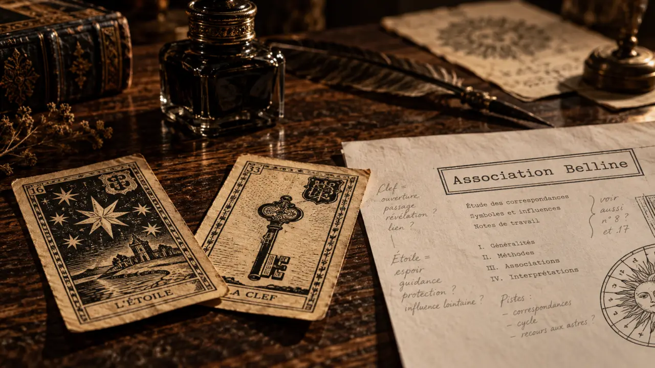Signification association cartes belline pdf : ordre du tirage