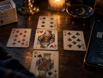 Tirage 33 cartes : jeu de 32 cartes révélé
