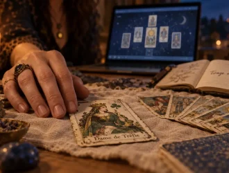 Tirage de cartes gratuit dame de trèfle pour l’amour, le travail et les finances
