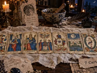 Tirage tarot 7 cartes : méthode pour comprendre une situation complexe